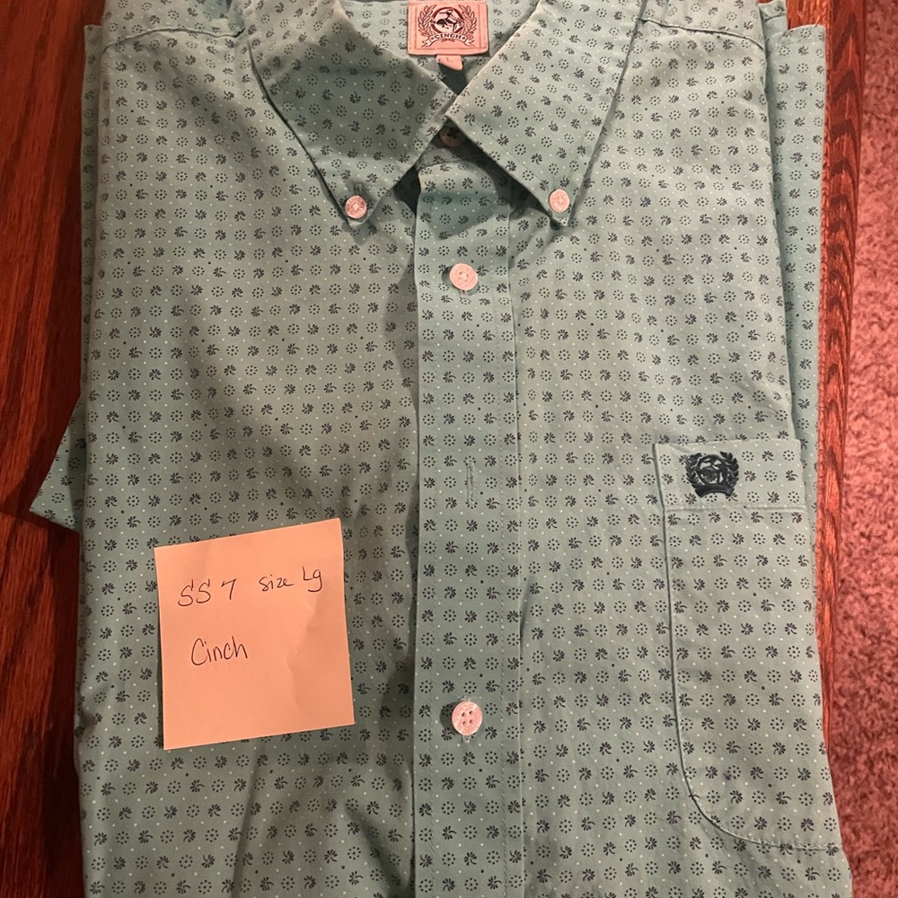 Men’s cinch button up